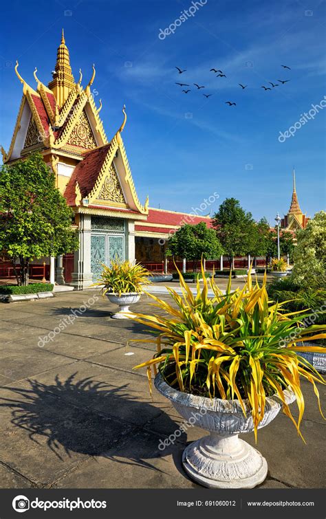 Throne Hall Royal Palace Phnom Penh Cambodia Date 2023 – Stock ...