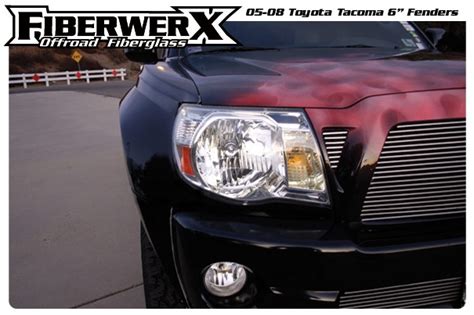 SCV Prerunners News: Tacoma Fender Flares by FiberwerX