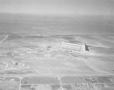 Navy Nine Blimps inflated in Hanger, NAS Sunnyvale, CA ARC-1943-A91-0261-16 - PICRYL Public ...