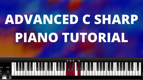 Advanced C Sharp Piano Tutorial-(Instructor - Caleb) - YouTube