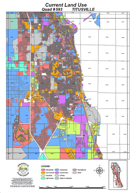 Bcpao - Maps & Data - Satellite Beach Florida Map - Printable Maps