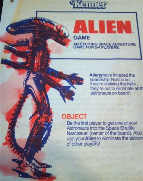 Alien: Board Game (1979) Review – By Baron Craze – The Horror Times