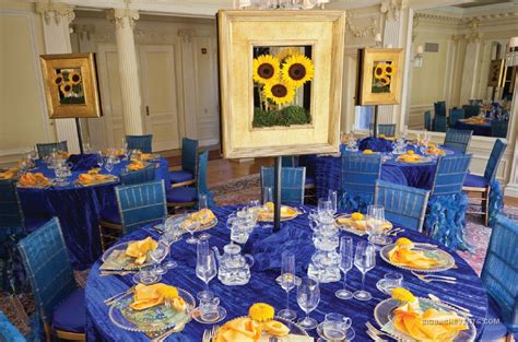 Boston Event Styling, Design, & Planning: Van Gogh High Tea Fundraiser | Starry night van gogh ...