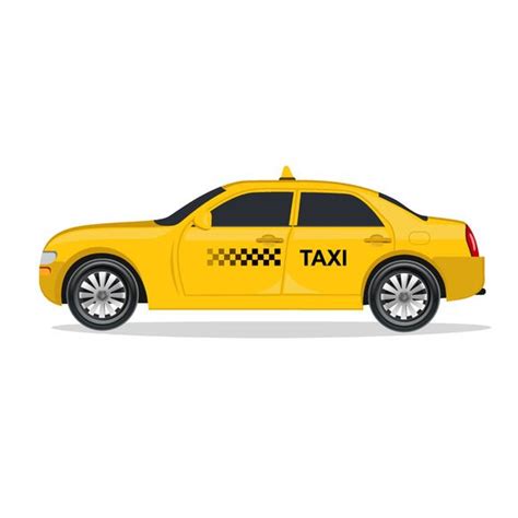 Taxi, car, vector illustration | Taxi, Vector illustration, Craft beer packaging