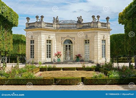 The French Pavilion and French Garden at the Petit Trianon in ...