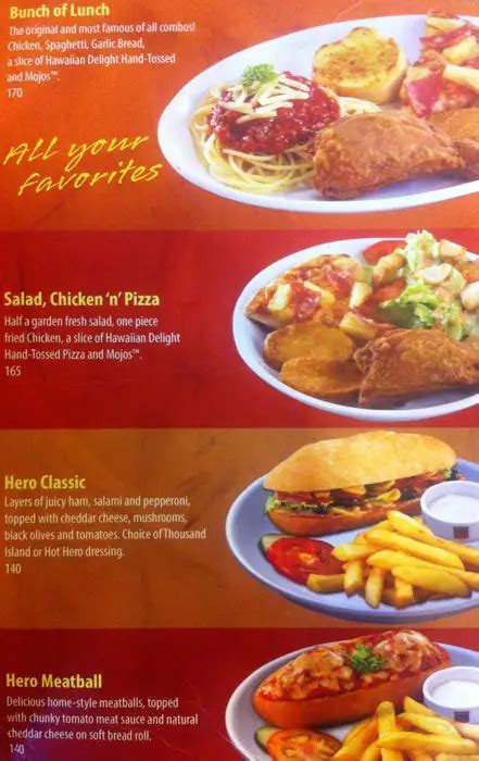 Shakey's Menu, Menu for Shakey's, Don Jose, Santa Rosa - Zomato Philippines