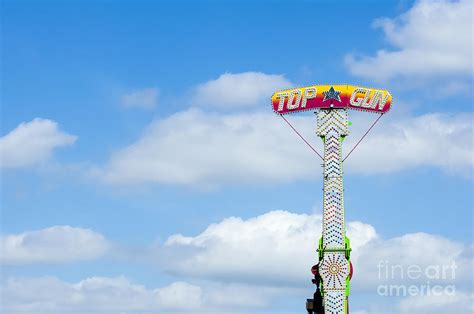 Top Gun Carnival Ride Photograph by Imagery by Charly - Fine Art America