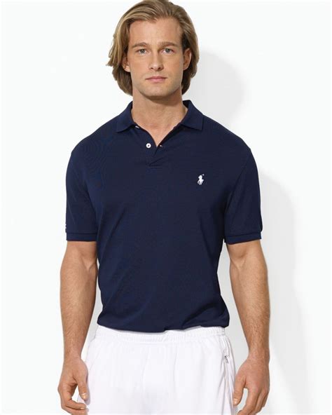 Ralph Lauren Polo Performance Polo Shirt in Blue for Men | Lyst