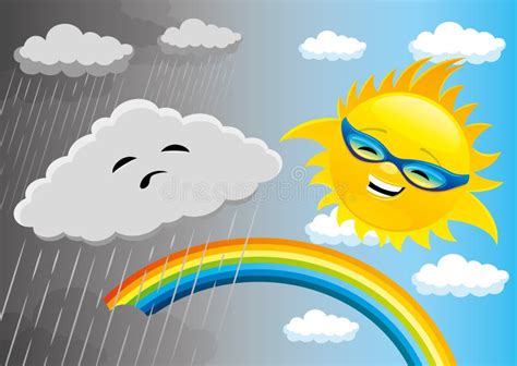 Rainy Sunny Stock Illustrations – 7,867 Rainy Sunny Stock Illustrations ...