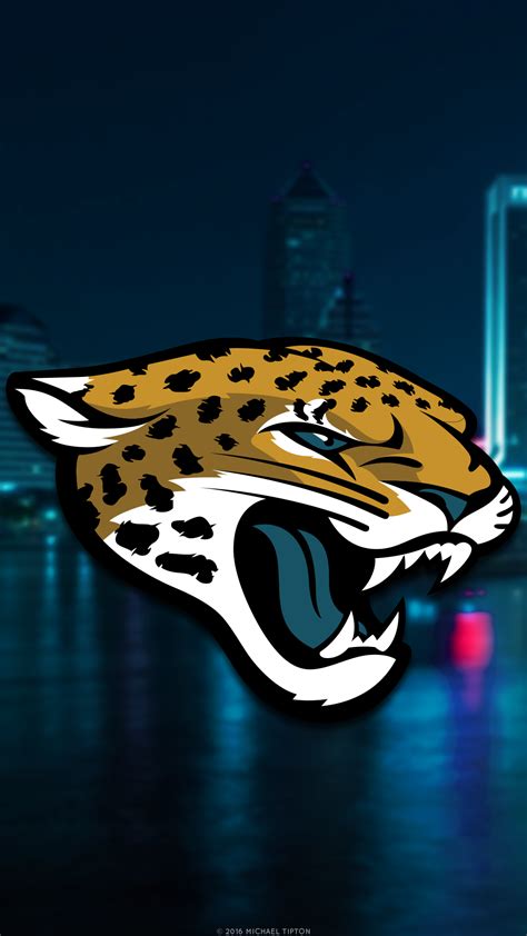 Download Emblem Logo NFL Jacksonville Jaguars Sports Phone Wallpaper