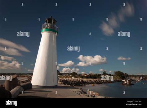 Breakwater Lighthouse, Santa Cruz Stock Photo - Alamy