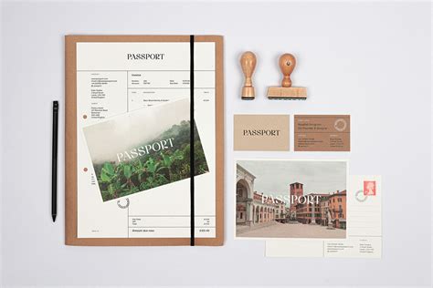 Passport on Behance