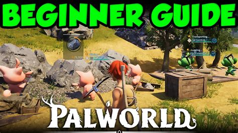 BEST PALWORLD BEGINNER GUIDE! Starting Palworld Tips and Walkthrough ...