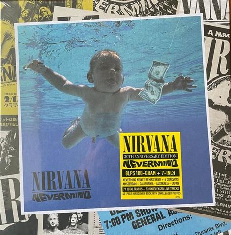 Nirvana NEVERMIND (30TH ANNIVERSARY/SUPER DELUXE/8LP/7INCH) Vinyl Record