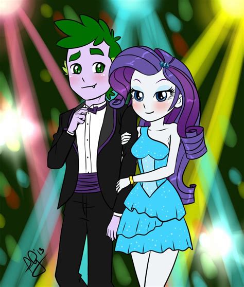 My Little Pony Spike And Rarity Human