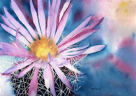 Cactus Flower Paintings (Page #12 of 31) | Fine Art America