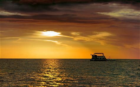 Download Sea Ocean Photography Sunset HD Wallpaper