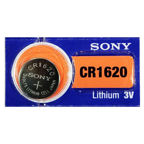 CR1620 Sony 3 Volt Lithium Coin Cell Battery (On a Card) | Walmart Canada