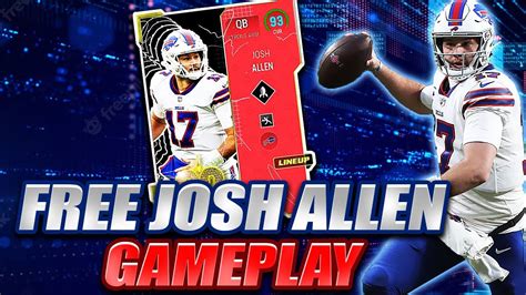 *FREE* 92 OVR JOSH ALLEN GAMEPLAY! MADDEN 23 ULTIMATE TEAM - YouTube