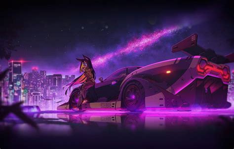 Synthwave Car Wallpaper - Here are only the best synthwave wallpapers. - Inter disciplina