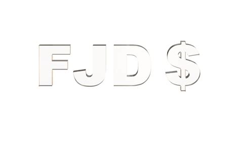 Premium Photo | Fijian dollar or fiji currency symbol of fiji made with ...