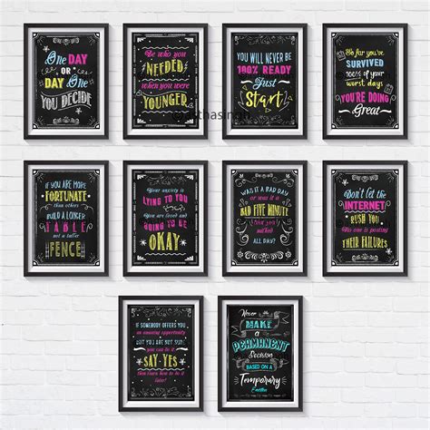 Chalkboard quotes design on Behance