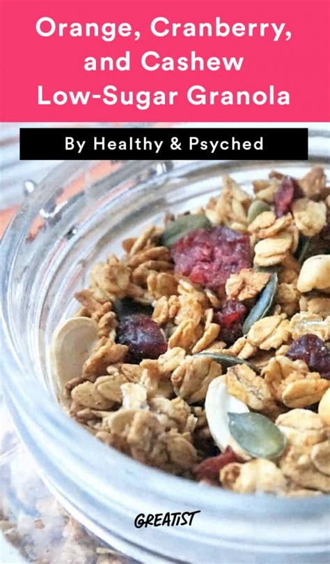 Low-Sugar Granola Recipes for Healthier Breakfasts | Greatist