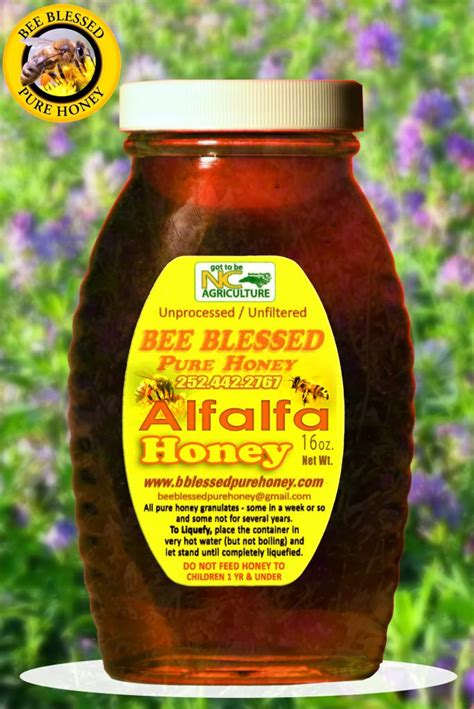 Alfalfa – Bee Blessed Pure Honey