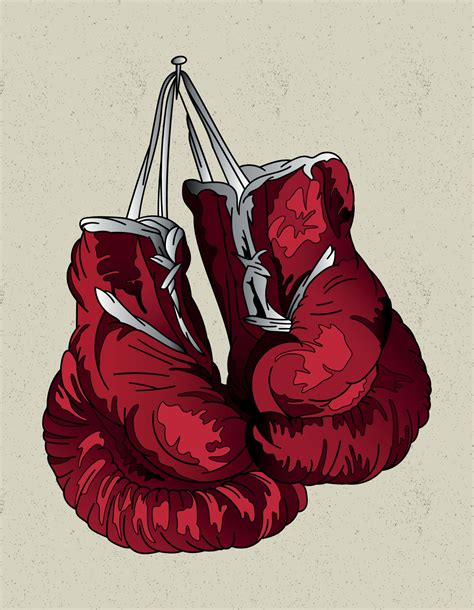 boxing gloves art 8327411 Vector Art at Vecteezy