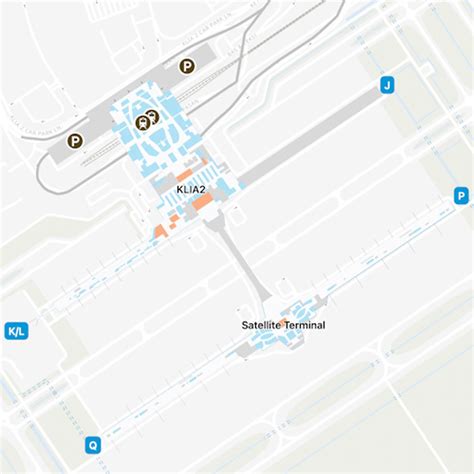 Kuala Lumpur Airport Main Terminal Interactive Map & Guide