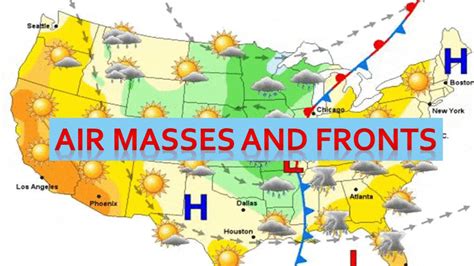 AIR MASSES AND FRONTS | Science Quiz - Quizizz