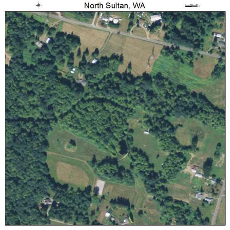 Aerial Photography Map of North Sultan, WA Washington