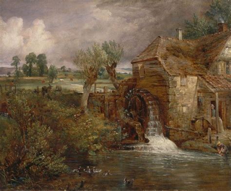 River power: Paintings of watermills 1 – The Eclectic Light Company | John constable paintings ...