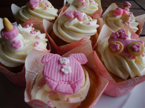 Baby Shower Cupcakes for a girl | cupcakes2delite