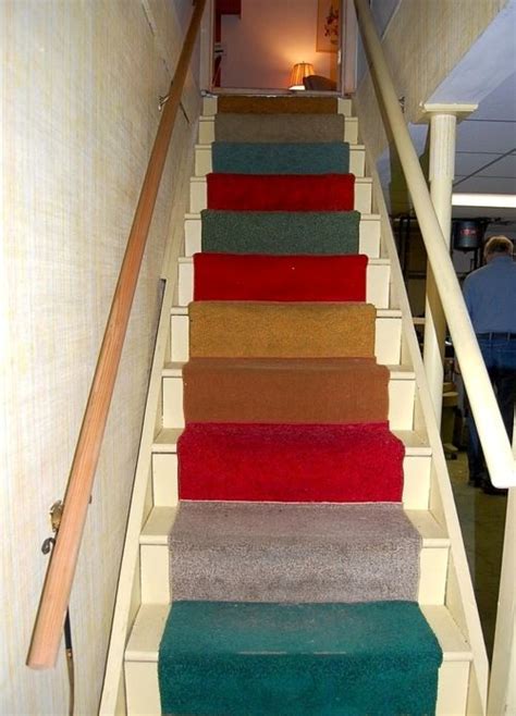 Kitschy Living | Carpet samples, Diy stairs, Diy carpet