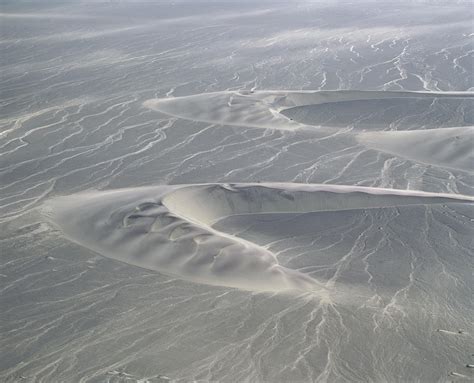 Aerial Of Barchan Dunes Skeleton Coast Photograph by Gerry Ellis - Fine Art America