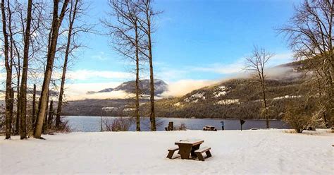 The Lake In Winter