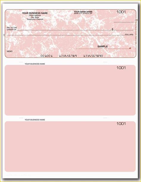 Free Business Check Printing Template Of Quicken Quickbooks Laser ...