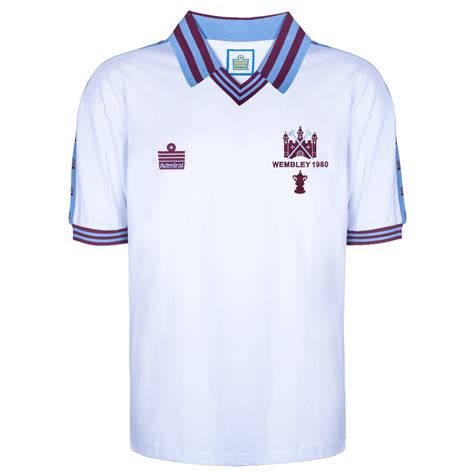 West Ham United 1980 FA Cup Final Admiral shirt | West Ham United Retro Jersey | Score Draw