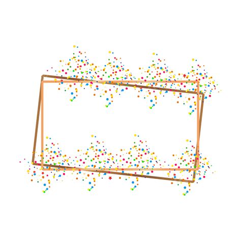 Celebration Frame Vector Design Images, Celebration Frame Transparent ...