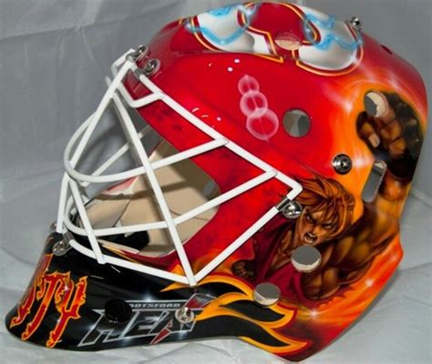 Danny Taylor, Calgary Flames | Goalie mask, Mask, Goalie