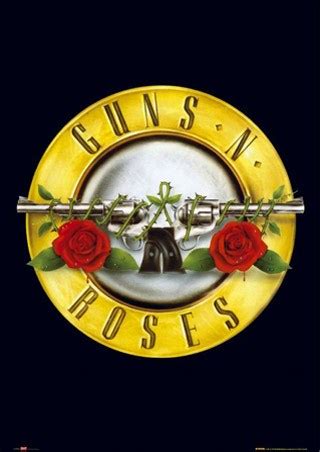 Guns 'N' Roses Logo, Guns 'N' Roses Poster - Buy Online