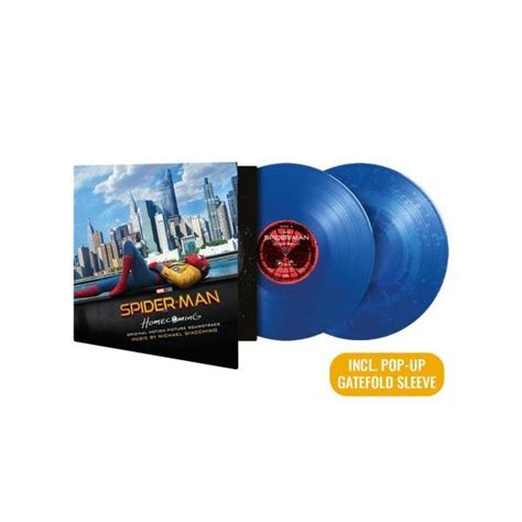 Spider-Man: Homecoming (Soundtrack) (Blue Vinyl) - JB Hi-Fi