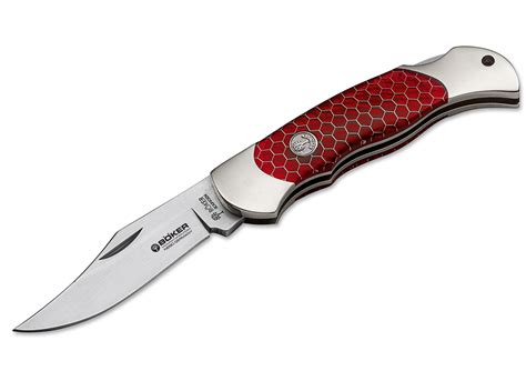 Boker offers Pocket knife Boker Boy Scout Honeycomb red by Boker as Classic pocket knife.