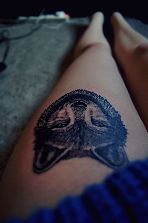 thefloralcoat | Wolf tattoo design, Head tattoos, Wolf tattoos