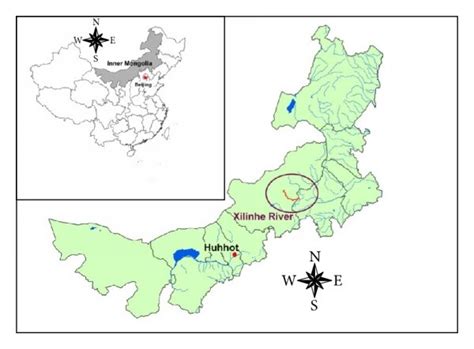 Location of Xilin River in Inner Mongolia, China. | Download Scientific Diagram