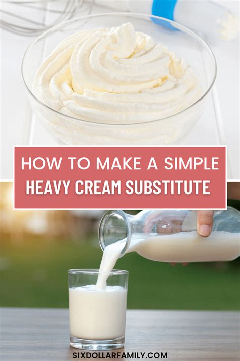 How to Make a Heavy Cream Substitute