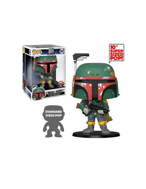 Funko Pop! Boba Fett 25 cm - Edición Especial - Super Sized - Star Wars