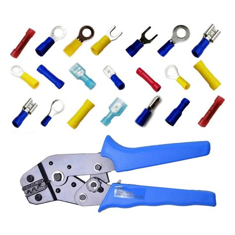 360PCS Electrical Wire Connector Assorted Insulated Crimp Terminals ...