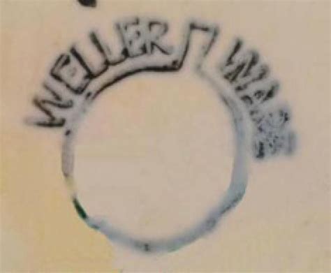 How is Weller Pottery Marked? | Pottery marks, Weller pottery, Weller
